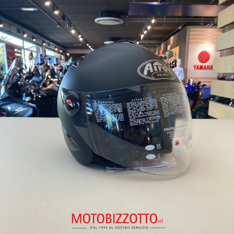 Airoh casco jet jt color - black matt